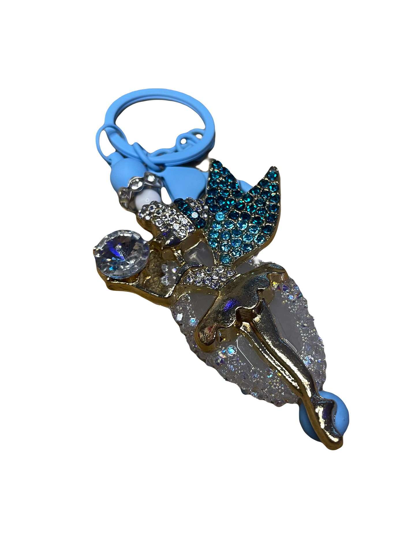 Crystal Fairy/Flower Keychain